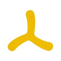 SET OF 3 FOAM BOOMERANGS - thumbnail