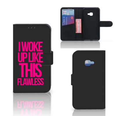 Samsung Galaxy Xcover 4 | Xcover 4s Hoesje met naam Woke Up - Origineel Cadeau Zelf Maken Samsung Galaxy Xcover 4 | Xcover 4s Hoesje met naam Woke Up - Origineel Cadeau Zelf Maken