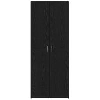 Kantoorkast Zwart Eiken 70 x 32 x 77.5 cm Bewerkt hout - thumbnail
