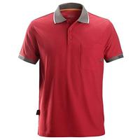 Snickers poloshirt tech rood L - thumbnail