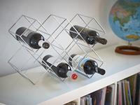 ECHTWERK Keukenaccessoires (Wijnrek voor 8 flessen, RVS) - thumbnail