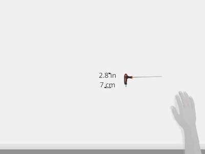 KS Tools 151.2690 Inbusschroevendraaier Sleutelbreedte (metrisch): 4.5 mm Afmeting, lengte: 211 mm