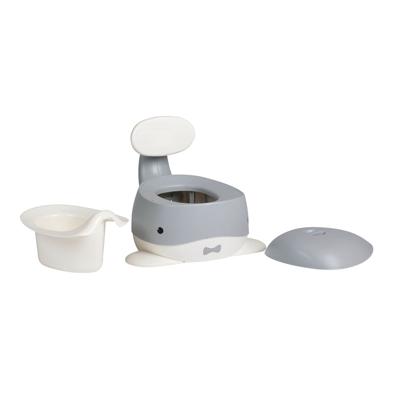 Babytrold - Baby Whale Potty - White and Grey