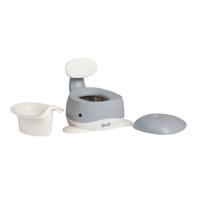 Babytrold - Baby Whale Potty - White and Grey - thumbnail