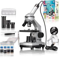 Bresser Optik 88-55001 Junior USB 40X - 1024X Kindermicroscoop Monoculair 1024 x Doorvallend licht - thumbnail
