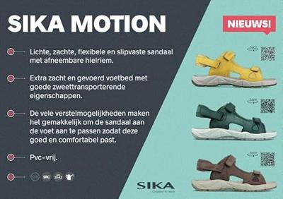 Sika 22224 Motion Sandaal Groen | Groen | Maat 35 - 5703617241303