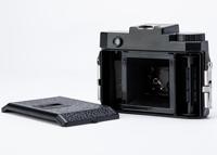 Holga 120N rolfilm camera set optical glas lens (incl. B+W film) - thumbnail