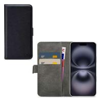 Mobilize Classic Gelly Wallet Book Case Apple iPhone 16 Plus Black - thumbnail