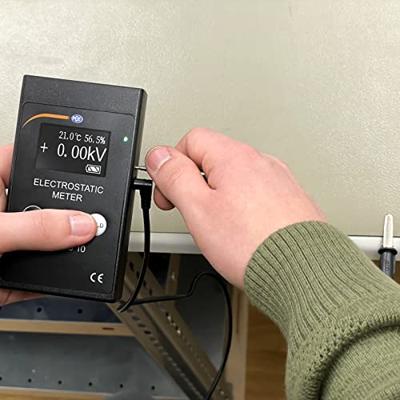 PCE Instruments Elektrostatisch meetapparaat Elektromagnetisch veld, Vochtigheid, Temperatuur - thumbnail
