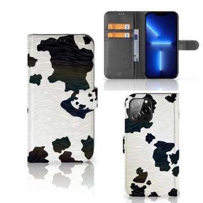 iPhone 13 Pro Max | Telefoonhoesje | Met pasjeshouder | Koeienvlekken iPhone 13 Pro Max | Telefoonhoesje | Met pasjeshouder | Koeienvlekken