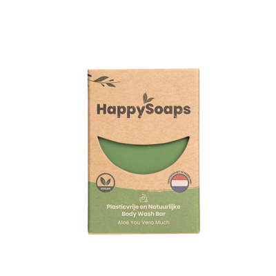 HappySoaps Body Wash Bar Aloë You Vera Much 100gr