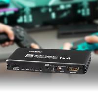 My Wall 8K HDMI Splitter 1 in 4 out HDMI-splitter - thumbnail