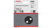 Bosch Accessories Best for Stone 2608605122 Excenterschuurpapier Met klittenband, Geperforeerd Korrelgrootte (num) 600 (Ø) 125 mm 5 stuk(s) - thumbnail