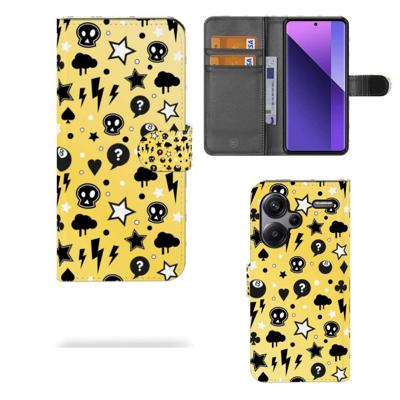 Telefoonhoesje met Naam Xiaomi Redmi Note 13 Pro Plus Punk Geel Telefoonhoesje met Naam Xiaomi Redmi Note 13 Pro Plus Punk Geel