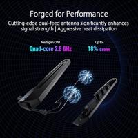 Asus GT-BE98 WiFi-router 2.4 GHz, 5 GHz, 6 GHz - thumbnail