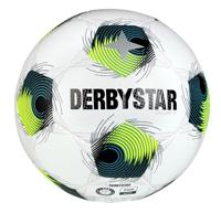 Derbystar Voetbal Brillant TT Wit geel groen V24 1450 - thumbnail