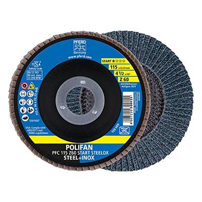PFERD TOOLS 69300937 PFC 115 Z 60 START STEELOX Lamellenschijf Diameter 115 mm Boordiameter 22.23 mm Korrelgrootte (num) 40 10 stuk(s) PFERD TOOLS 69300937 PFC 115 Z 60 START STEELOX Lamellenschijf Diameter 115 mm Boordiameter 22.23 mm Korrelgrootte (num) 40 10 stuk(s)