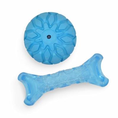 Fofos puppy bot en bal blauw