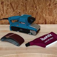 Makita 9404 Bandschuurmachine in doos - thumbnail