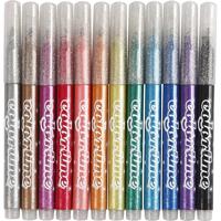 Creativ Company Glitterstiften, 12st. - thumbnail