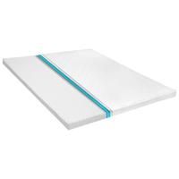 VidaXL Topmatras ei-profiel 6 cm koudschuim 140x200 cm - thumbnail