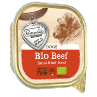 Renske Biologisch Graanvrij vers gestoomd kip natvoer hond (kuip) 18 x 300 g - thumbnail