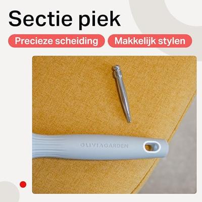 Olivia Garden Blowout Shine Brush White&Grey Ø80mm Olivia Garden Blowout Shine Brush White&Grey Ø80mm