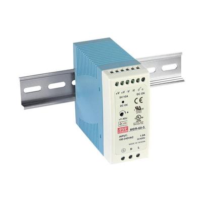 MEAN WELL MDR-60-5 DIN-rail netvoeding 5 V/DC 10 A 50 W Aantal uitgangen:1 x Inhoud 1 stuk(s)