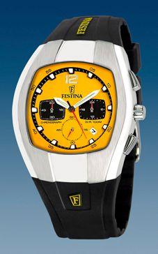 Horlogeband Festina F6720-2 Rubber Zwart Horlogeband Festina F6720-2 Rubber Zwart