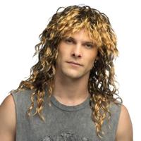Pruik Rocker Keith Volwassenen - thumbnail