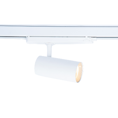 LED railspot wit strak en tijdloos design 3-fase 8W 2700K 40° dimbaar mooi sfeervol licht 169-271