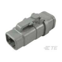 TE Connectivity DTM06-4S-E007 Female behuizing (kabel) DTM Totaal aantal polen: 4 Inhoud: 1 stuk(s) - thumbnail
