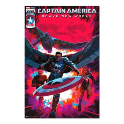 Poster Captain America - Brave New World - Comic 61x91,5cm Poster Captain America - Brave New World - Comic 61x91,5cm