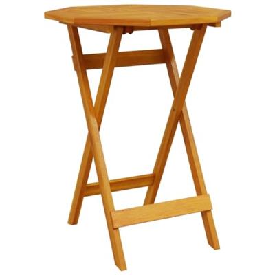 Tuintafel inklapbaar 60x75 cm massief acaciahout