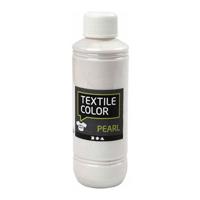 Creativ Company Textile color dekkende textielverf - base parelmoer, 250ml - thumbnail