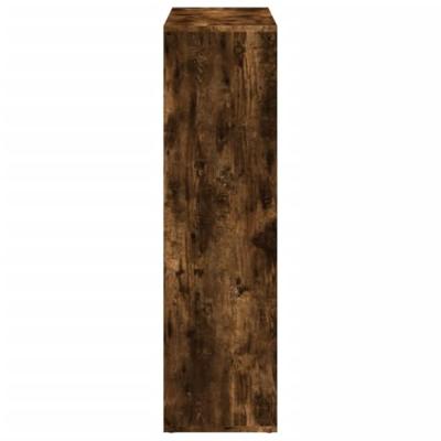 Kamerscherm / boekenkast 102x29x103,5 cm hout gerookt eiken