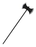 Bijl 106 cm dubbelzijdig 4dlg - thumbnail