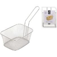 Excellent Houseware Frietmand 14x11x7 cm RVS - thumbnail