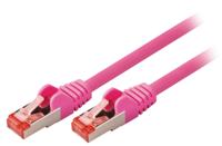 CAT6 S/FTP Netwerkkabel RJ45 (8/8) Male - RJ45 (8/8) Male 7.50 m Roze - thumbnail