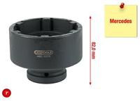 KS Tools 460.1075 1-sleufmoersleutel met 6 pennen voor Mercedes, 86 mm - thumbnail