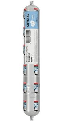 Soudal Fix - All Crystal | Lijm- en voegkit | Transparant | 600 ml - 146186 Soudal Fix - All Crystal | Lijm- en voegkit | Transparant | 600 ml - 146186