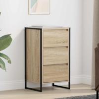 Dressoir met lade Sonoma 42 x 36 x 75.5 cm Bewerkt hout - thumbnail