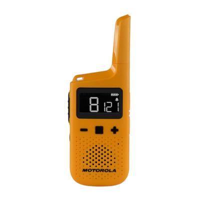 MOTOROLA TALKABOUT T72 Walkie Talkies - Geel - Bereik 8 km - PMR446 - 16 kanalen - 121 codes - thumbnail