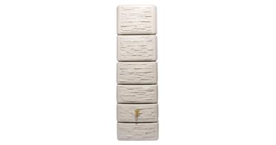 Garantia Slim regenton 300 liter stone decor beige