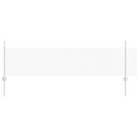 VidaXL Hek met paal zilver 0,5 x 10 m staal - thumbnail