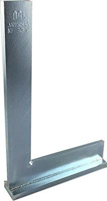 HELIOS PREISSER Schlosserwinkel 150x100mm mit Anschlag verzinkt 0374408 Slotenmakershaak met aanslag 150 x 100 mm 90 °