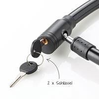FISCHER FAHRRAD 85848 Kabelslot Zwart Sleutelslot - thumbnail