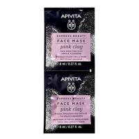 Apivita Masks & Scrubs Pink Clay Mask 16ml - thumbnail