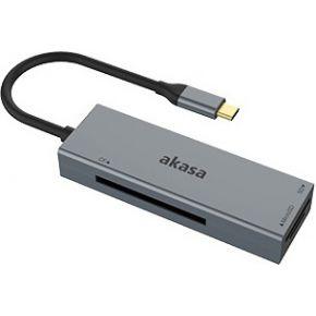 Akasa AK-CR-09BK geheugenkaartlezer Akasa AK-CR-09BK geheugenkaartlezer