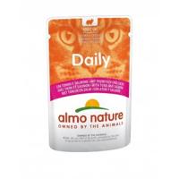 Almo Nature Daily met tonijn en zalm natvoer kat (70 g) 60 x 70 g - thumbnail